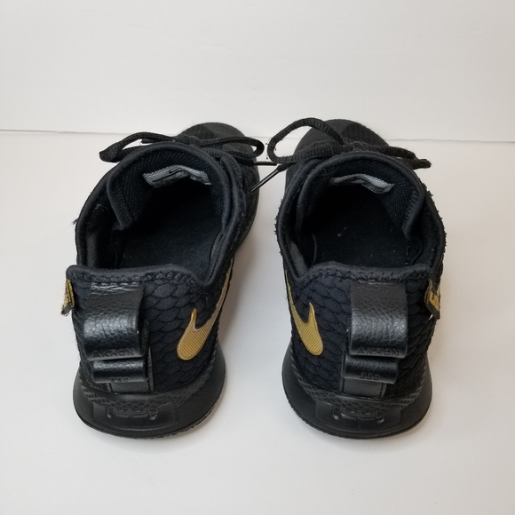 Nike Lebron Witness III Size 8 Black & Gold - Picture 10 of 10